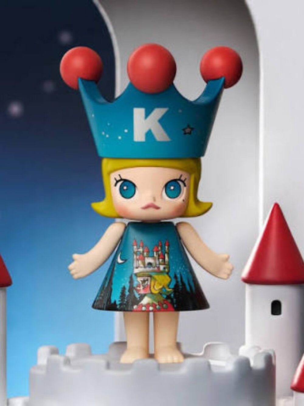 Pop Mart - 100% Royal Molly - 20th Anniversary (confirmed)- Open box, closed bag